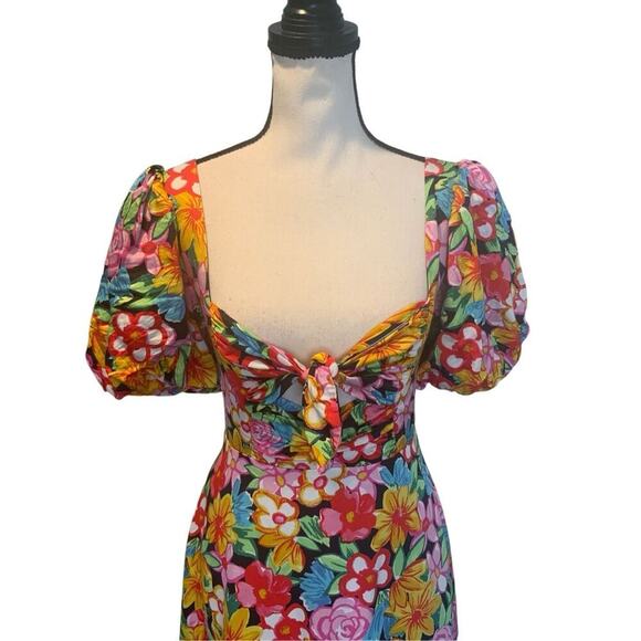 For Love & Lemons Puff Sleeve Mini Dress - Picture 7 of 12